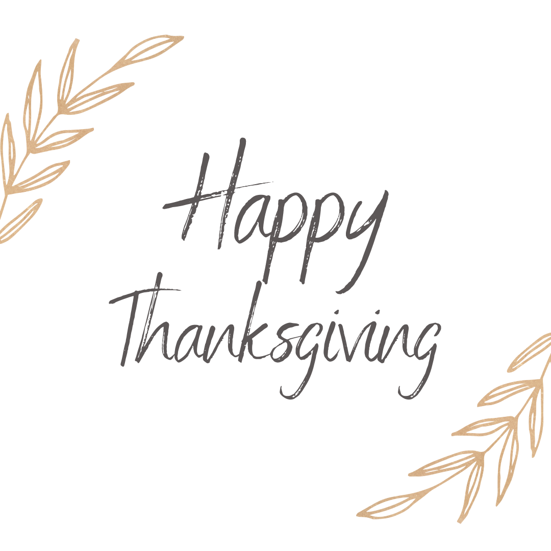 Why We Are So Thankful!